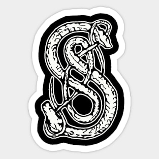 lokis snakes Sticker